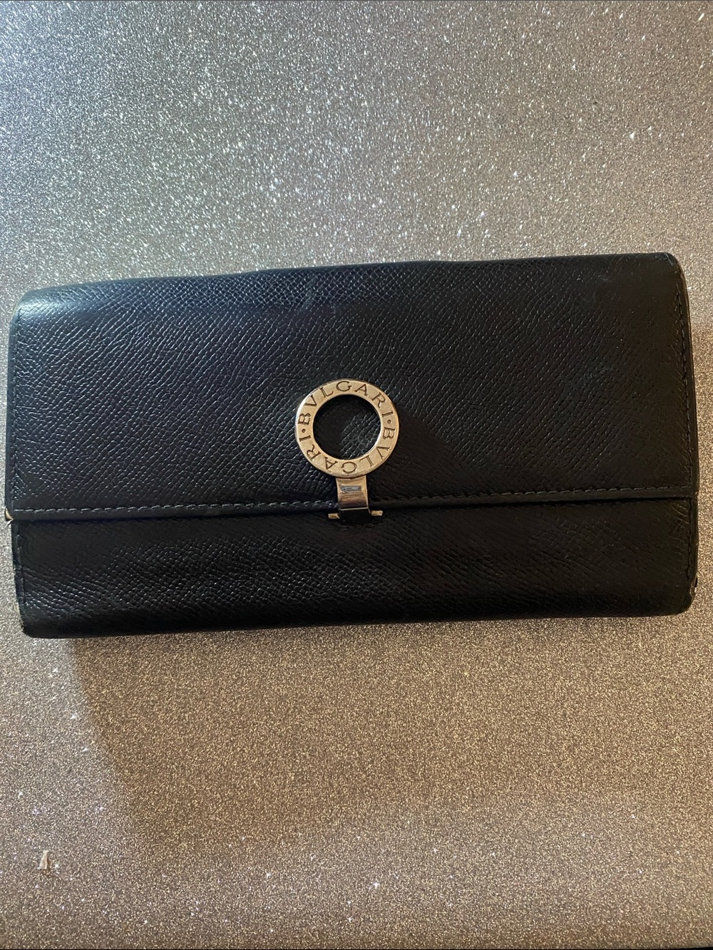 Bvlgari Vintage Leather Continental Wallet